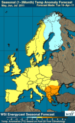 WSI European Weather Outlook May-July 2011
